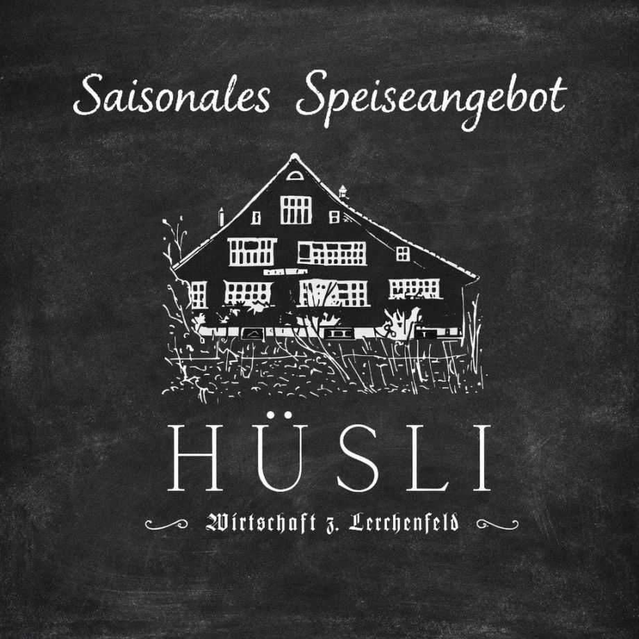 Die Tafel im Hüsli mit der Tageskarte